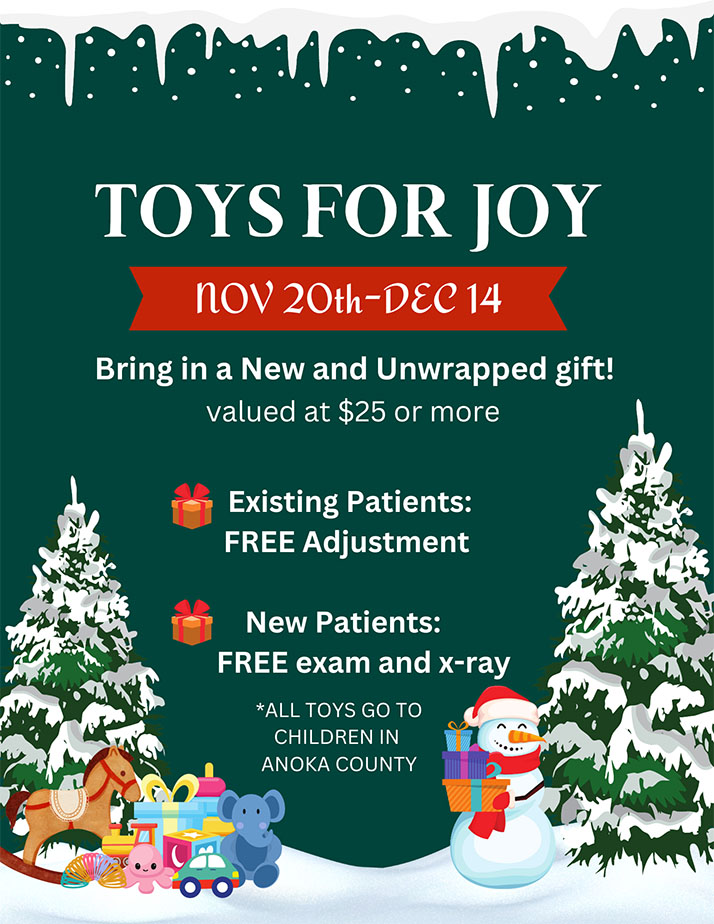 Chiropractic Ramsey MN Toy Drive